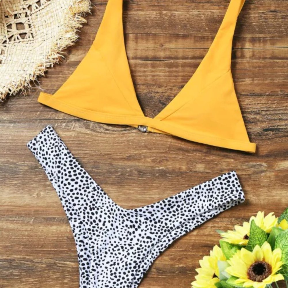 Zaful leopard-print bikini - NWT size 8